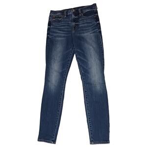 Gap Denim True Skinny High Rise Womens Stretch Blue Jeans Size 6 28Wx30.5L